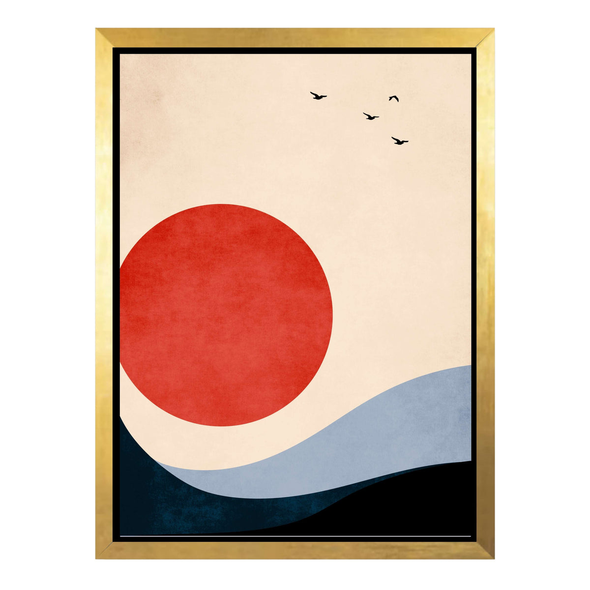 Fernwood Curve Bird Canvas Wall Art — gallery image 32