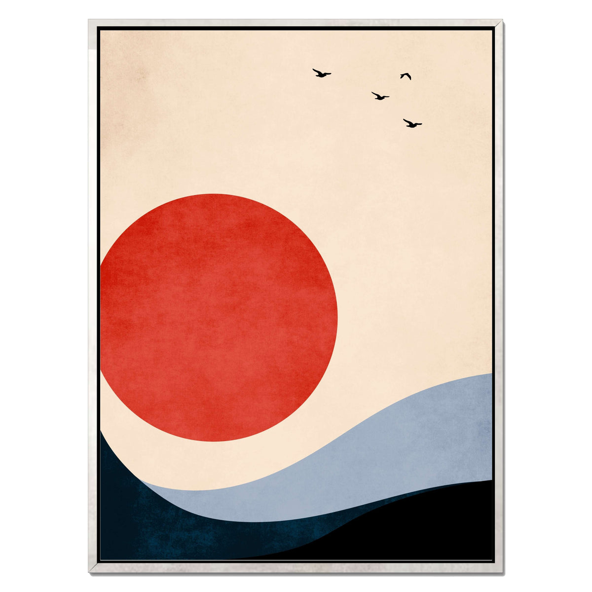 Fernwood Curve Bird Canvas Wall Art — gallery image 46