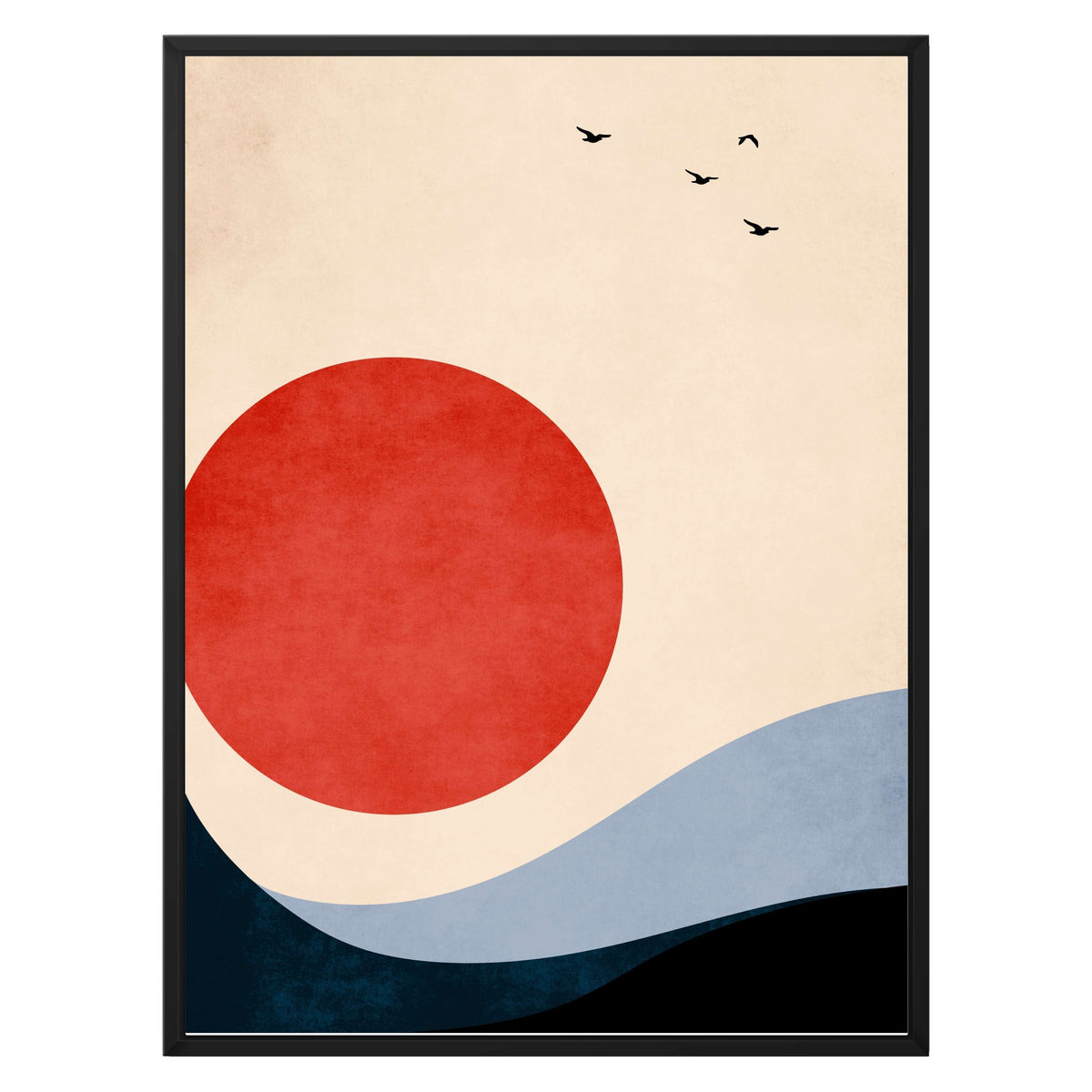 Fernwood Curve Bird Canvas Wall Art — gallery image 22