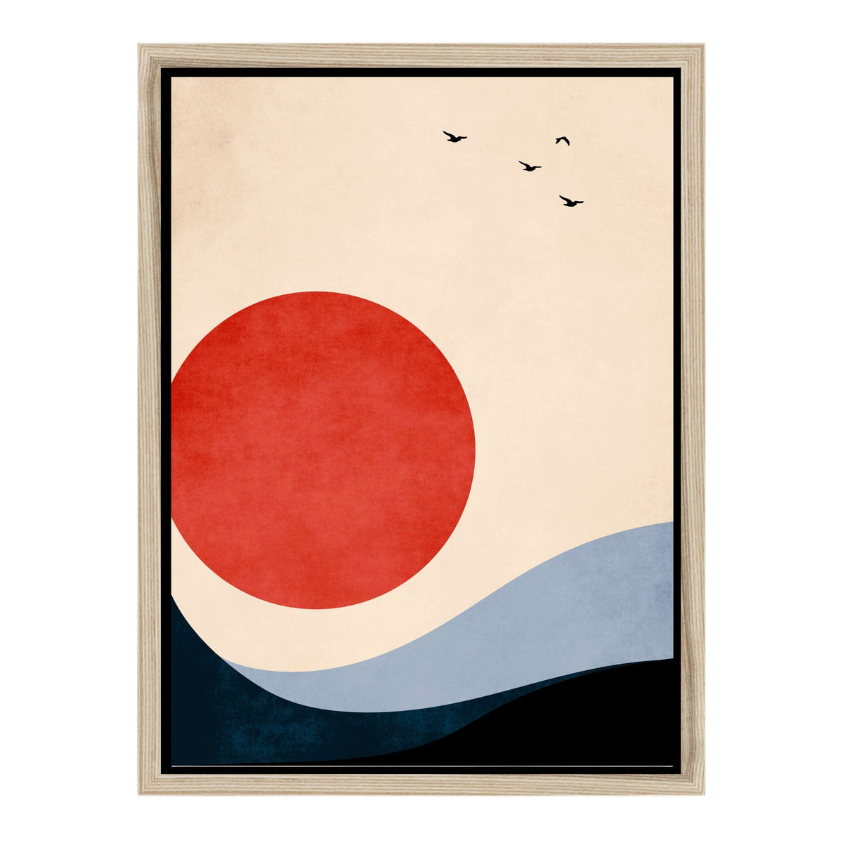 Fernwood Curve Bird Canvas Wall Art — gallery image 38
