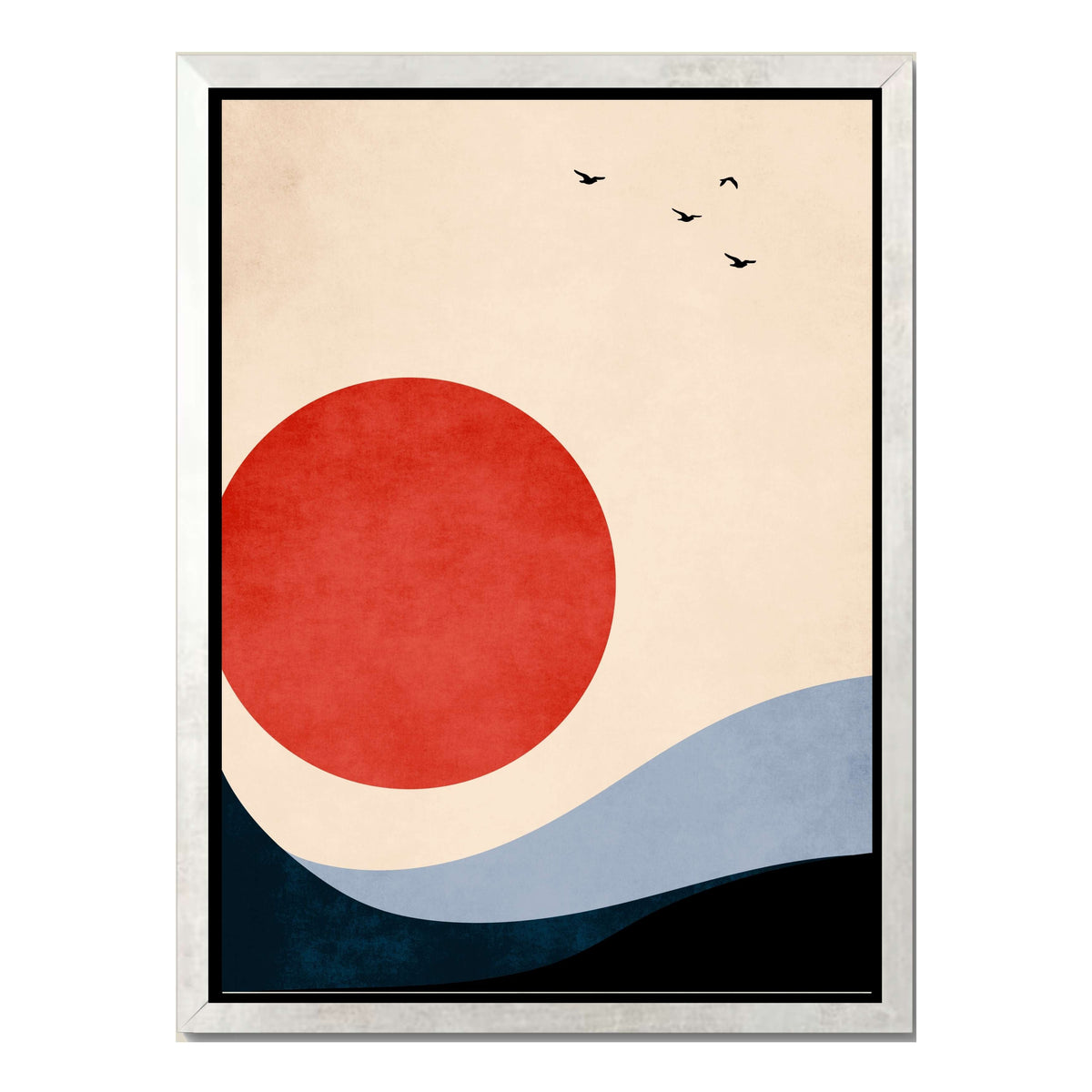 Fernwood Curve Bird Canvas Wall Art — gallery image 44