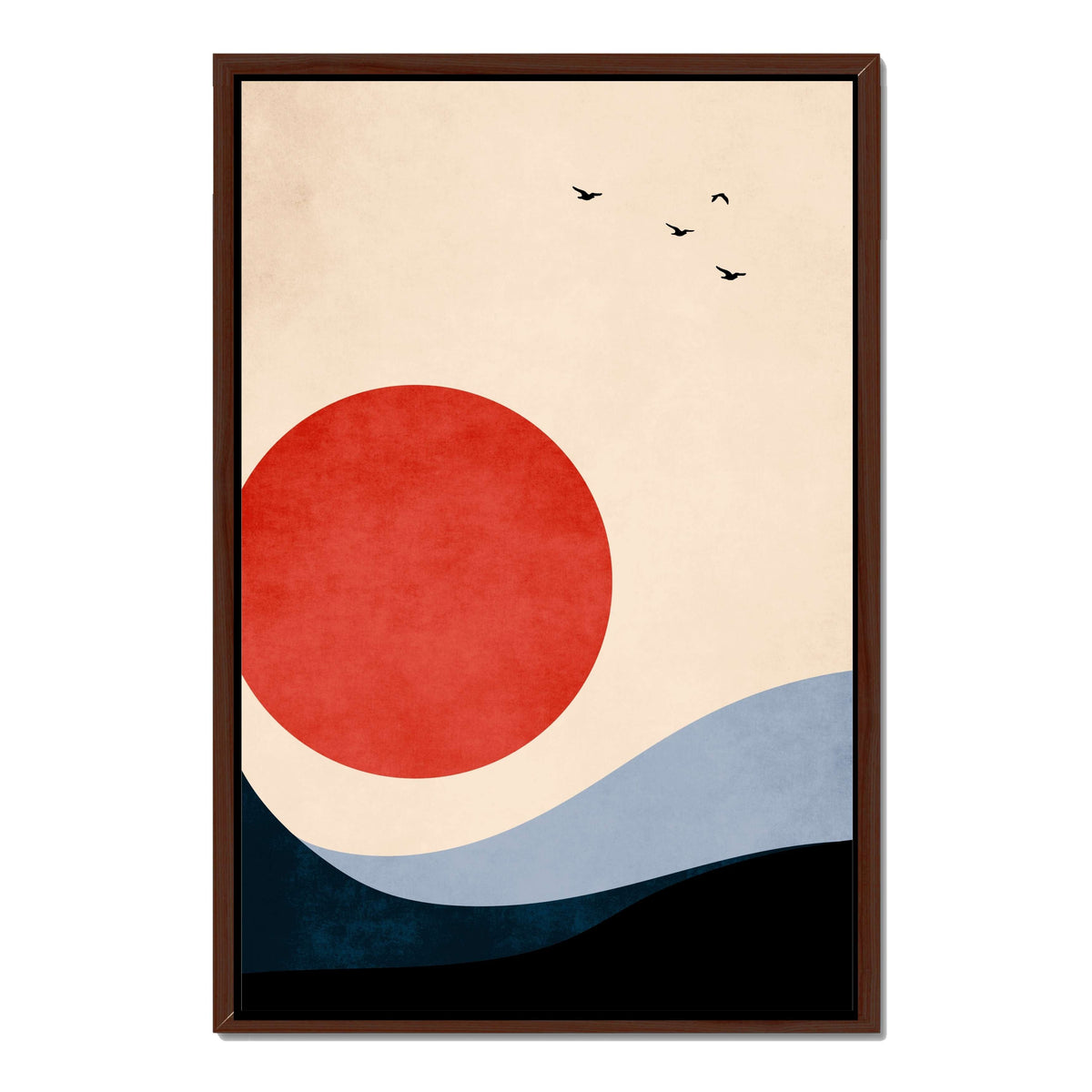 Fernwood Curve Bird Canvas Wall Art — gallery image 27