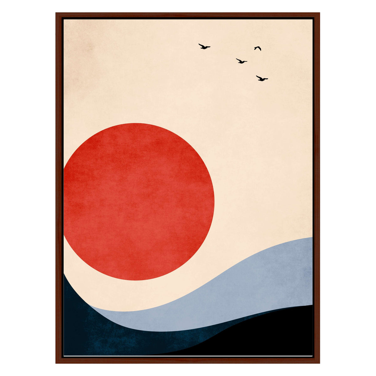 Fernwood Curve Bird Canvas Wall Art — gallery image 28