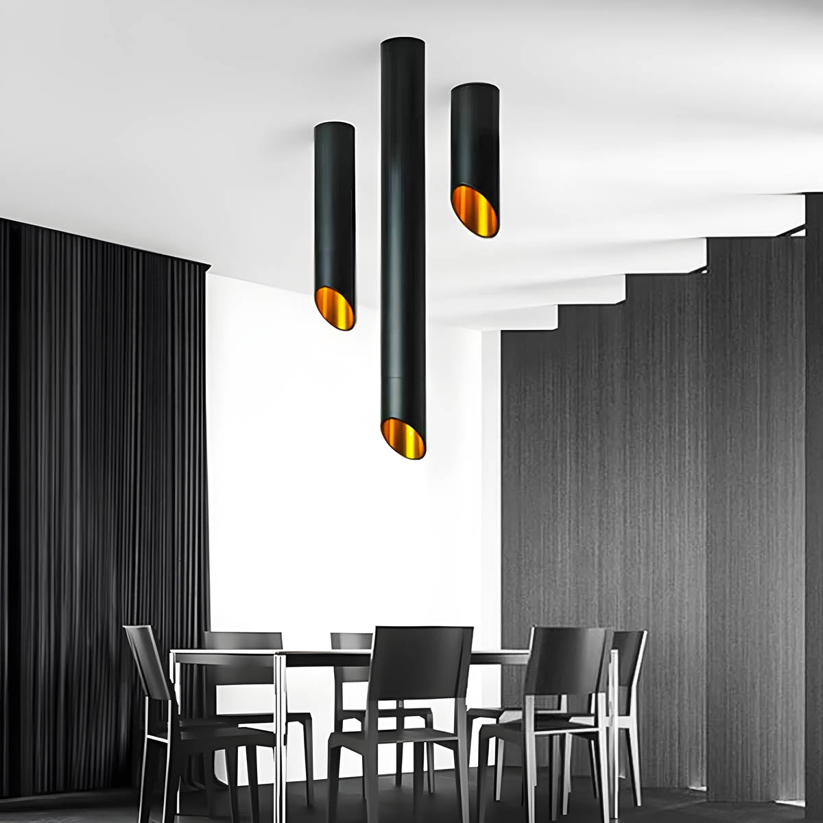Sequoia Loop Aluminum Ceiling Light — gallery image 5