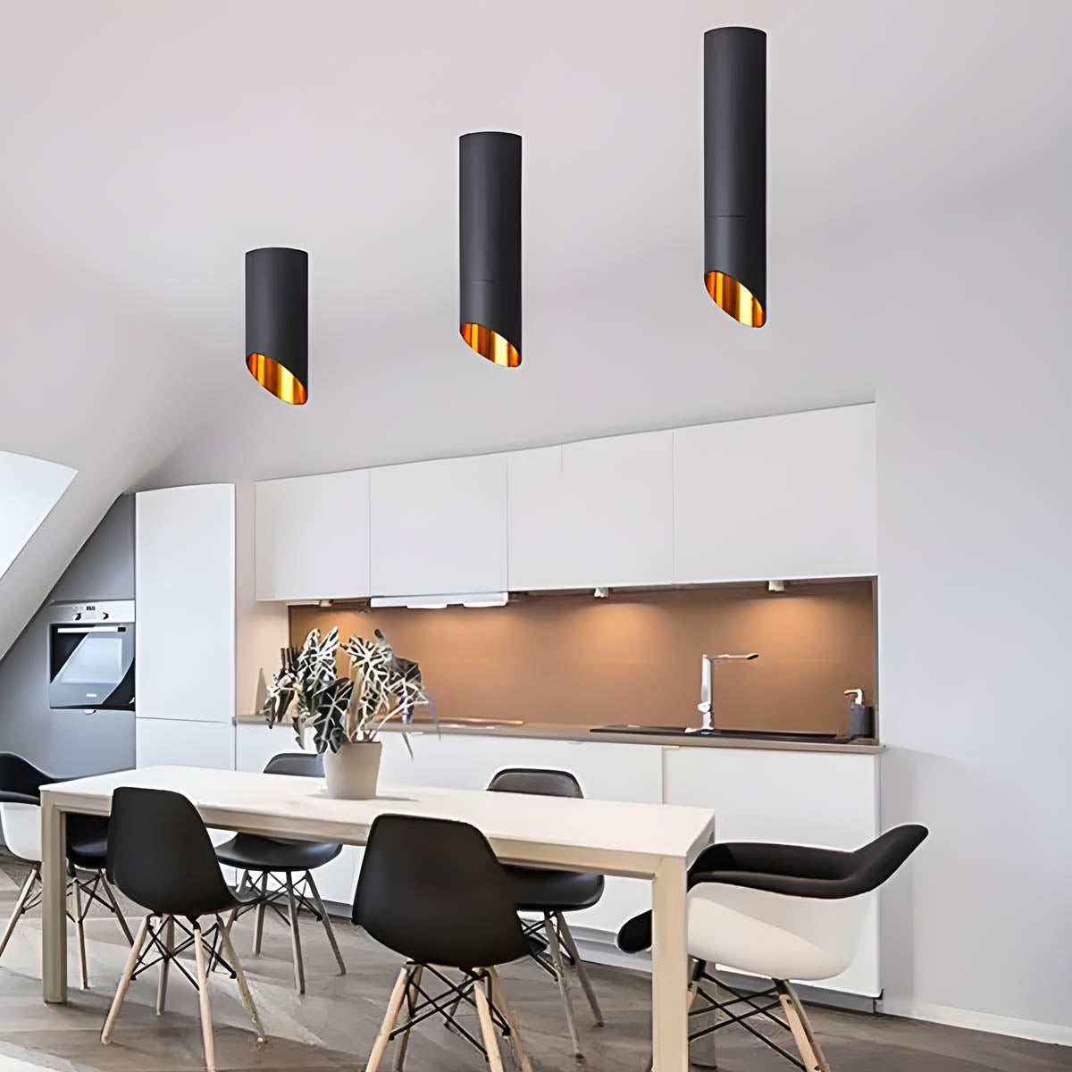 Sequoia Loop Aluminum Ceiling Light — gallery image 7