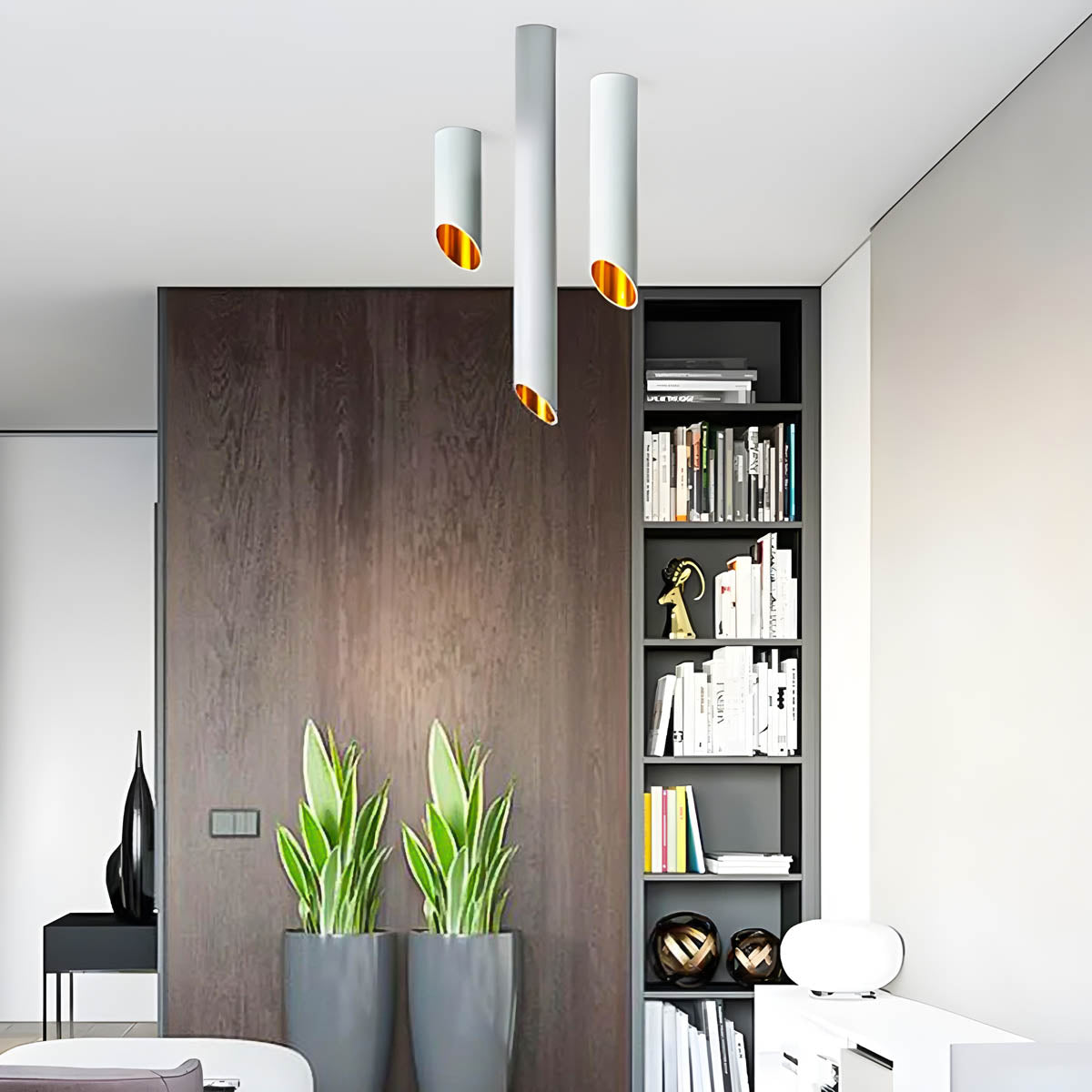 Sequoia Loop Aluminum Ceiling Light — gallery image 6