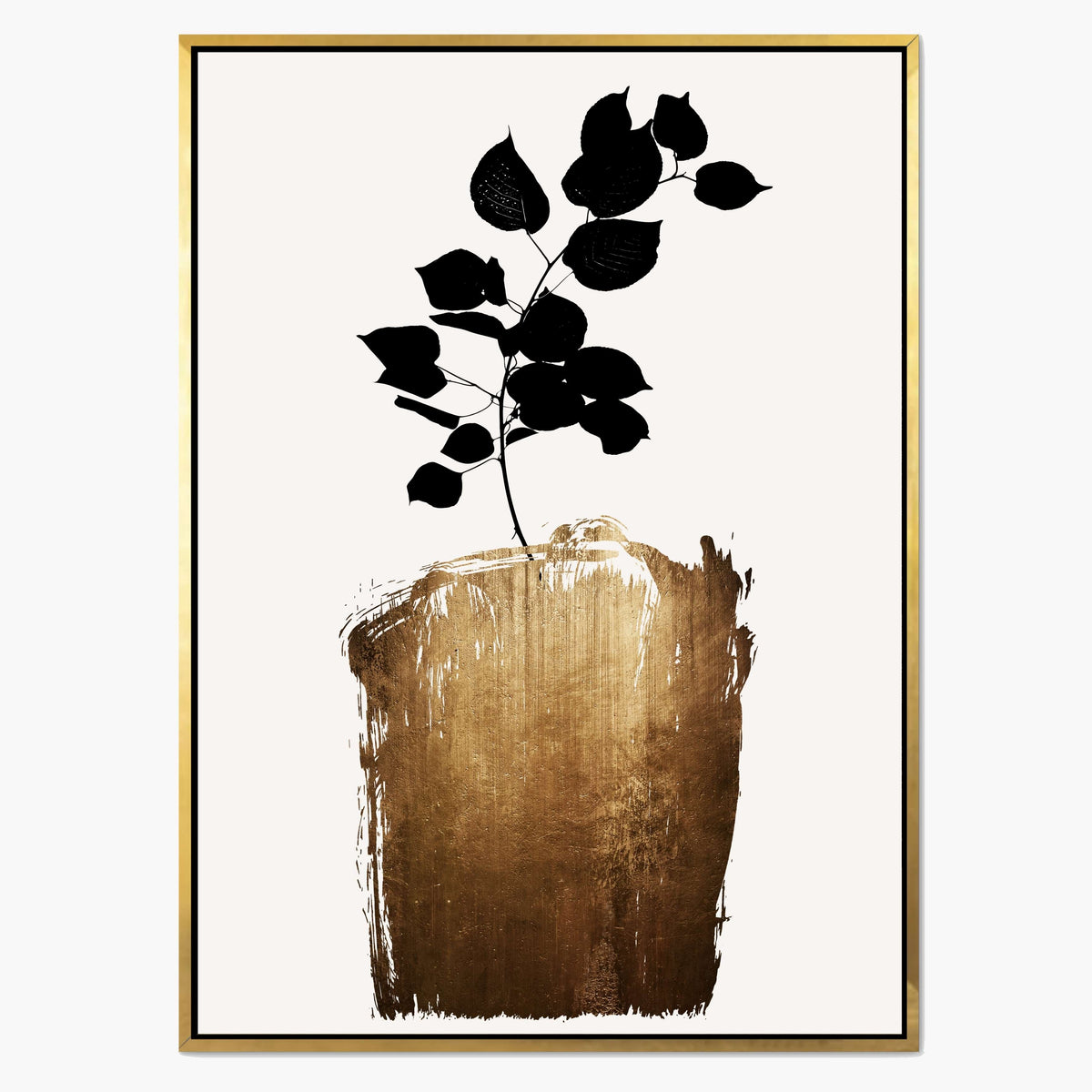 Hartley Curve Botanical Canvas Wall Art — gallery image 1
