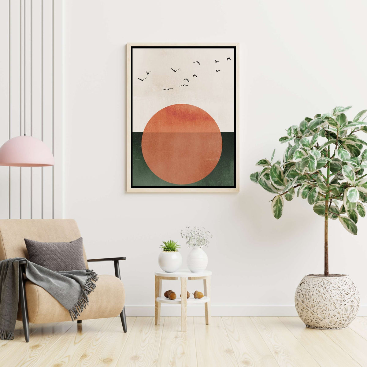 Langford Curve Bird Canvas Wall Art — gallery image 8