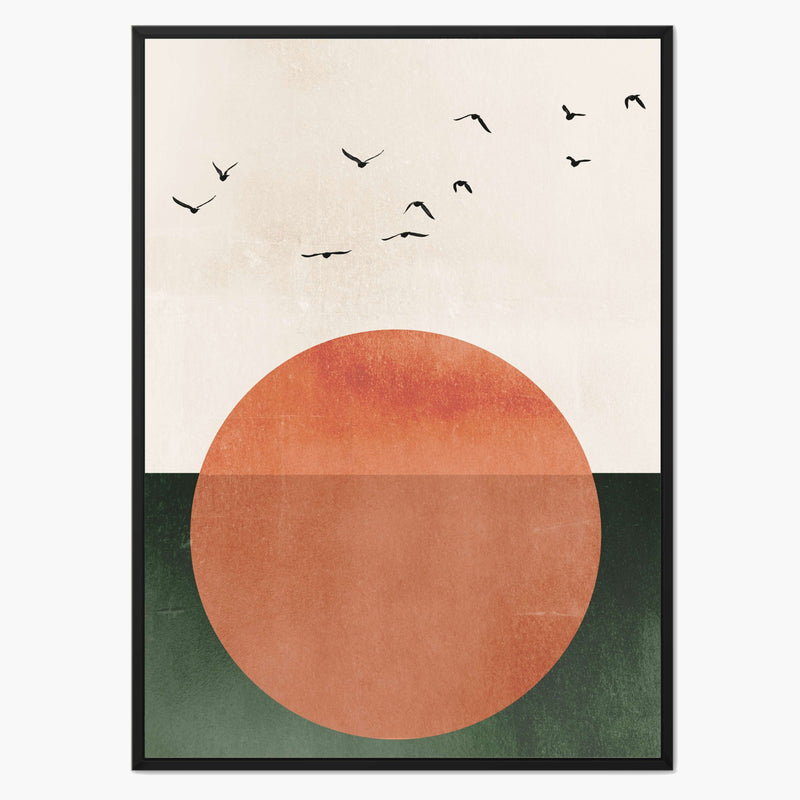 Langford Curve Bird Canvas Wall Art — gallery image 1