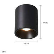 Clover Loop Aluminum Ceiling Light — gallery image 17