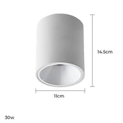 Clover Loop Aluminum Ceiling Light — gallery image 26