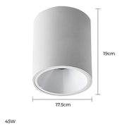 Clover Loop Aluminum Ceiling Light — gallery image 29