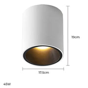 Clover Loop Aluminum Ceiling Light — gallery image 39
