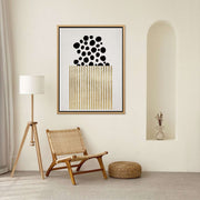 Mossley Curve Abstract Canvas Wall Art — gallery image 6