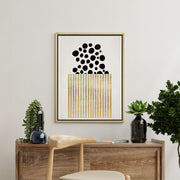 Mossley Curve Abstract Canvas Wall Art — gallery image 8