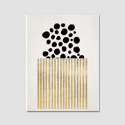 Mossley Curve Abstract Canvas Wall Art — gallery image 13