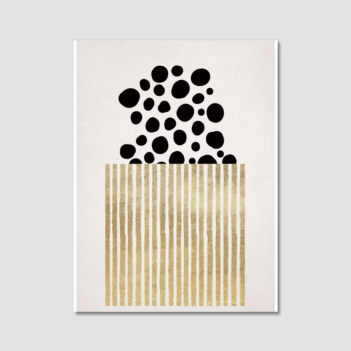 Mossley Curve Abstract Canvas Wall Art — gallery image 13
