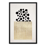 Mossley Curve Abstract Canvas Wall Art — gallery image 23