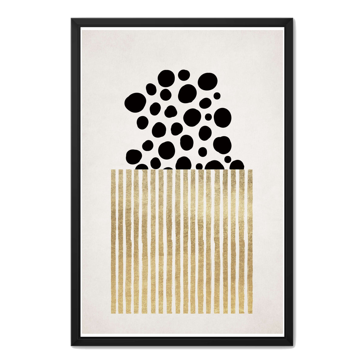 Mossley Curve Abstract Canvas Wall Art — gallery image 23