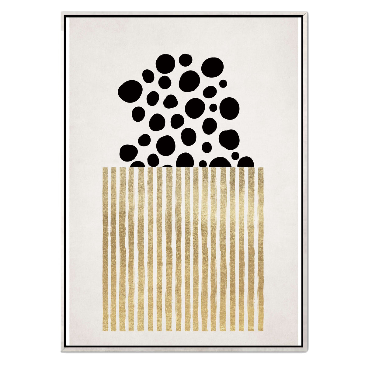 Mossley Curve Abstract Canvas Wall Art — gallery image 42