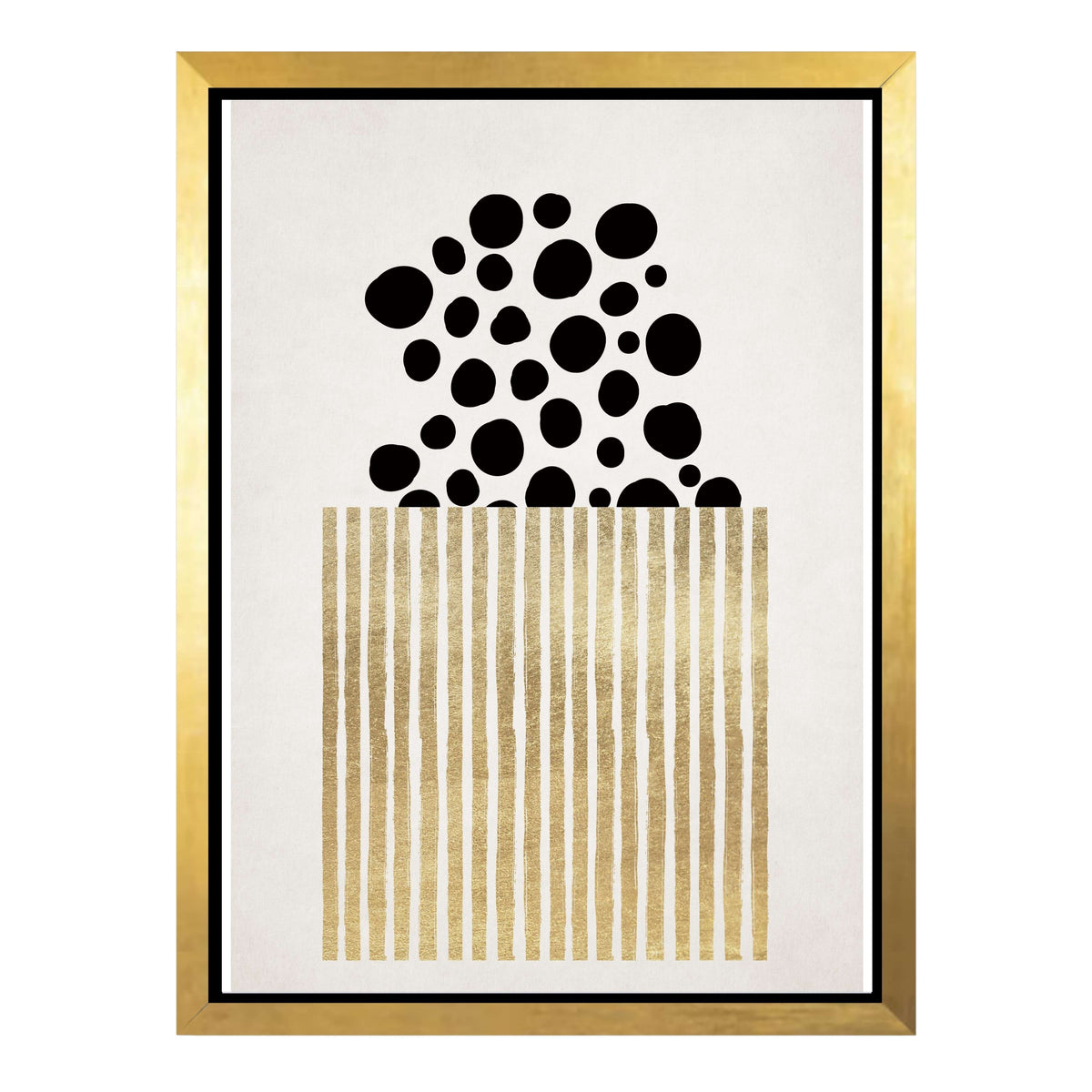 Mossley Curve Abstract Canvas Wall Art — gallery image 32
