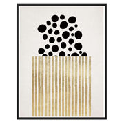 Mossley Curve Abstract Canvas Wall Art — gallery image 18