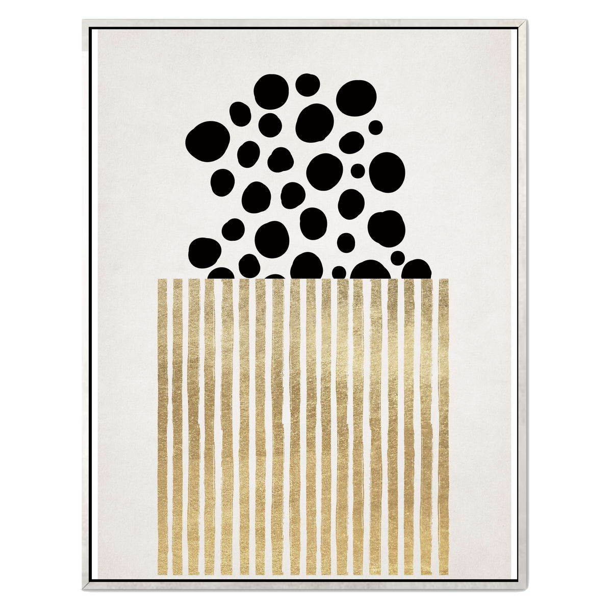 Mossley Curve Abstract Canvas Wall Art — gallery image 20