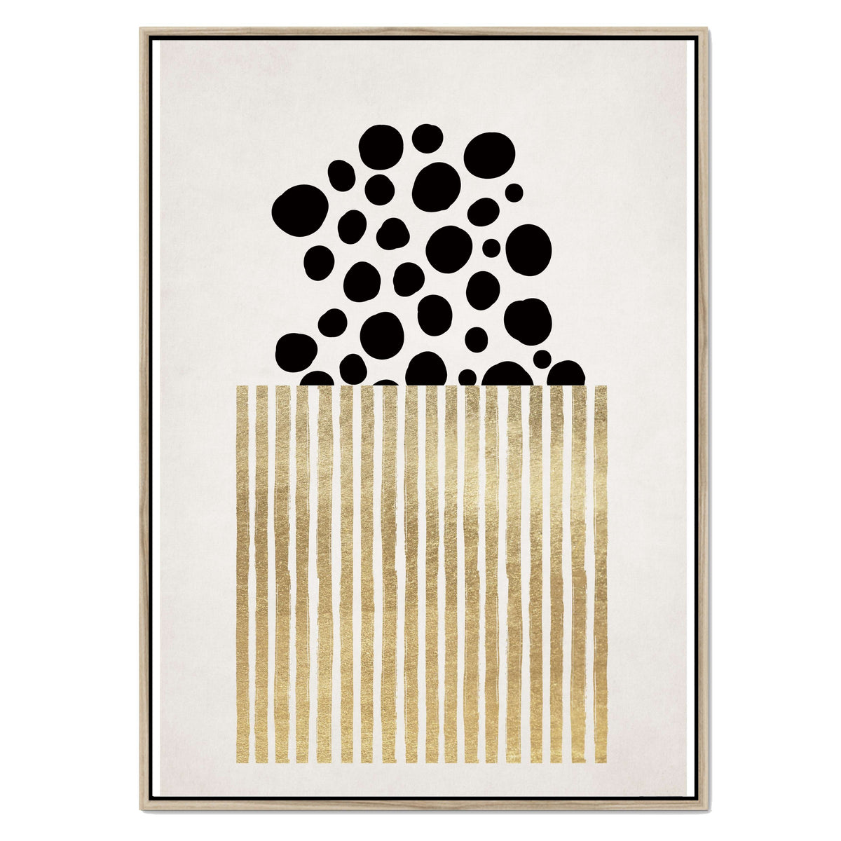 Mossley Curve Abstract Canvas Wall Art — gallery image 37