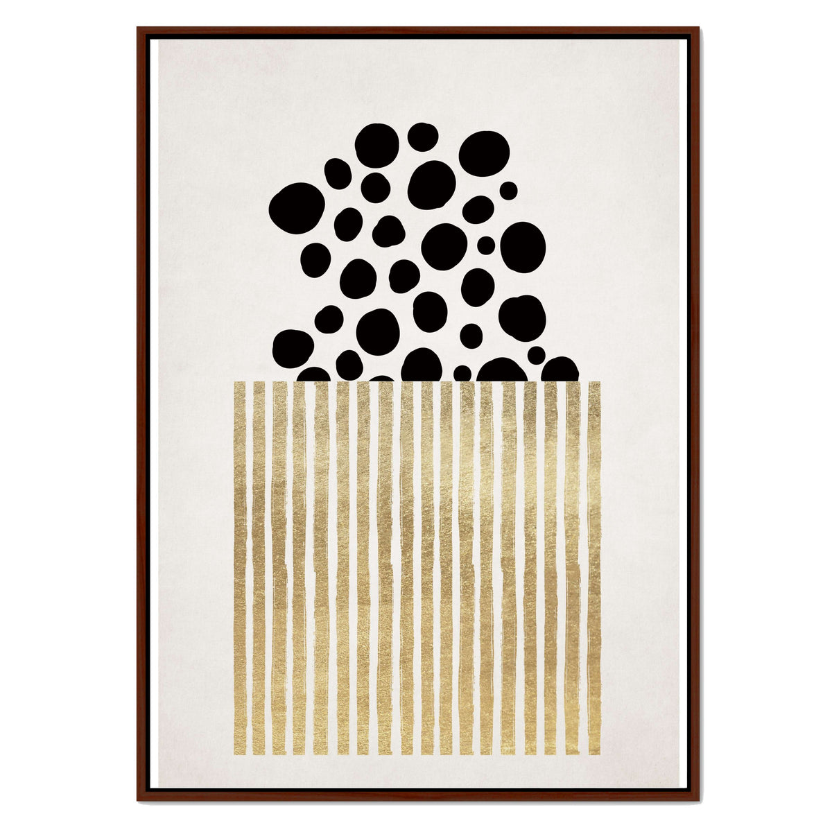 Mossley Curve Abstract Canvas Wall Art — gallery image 26