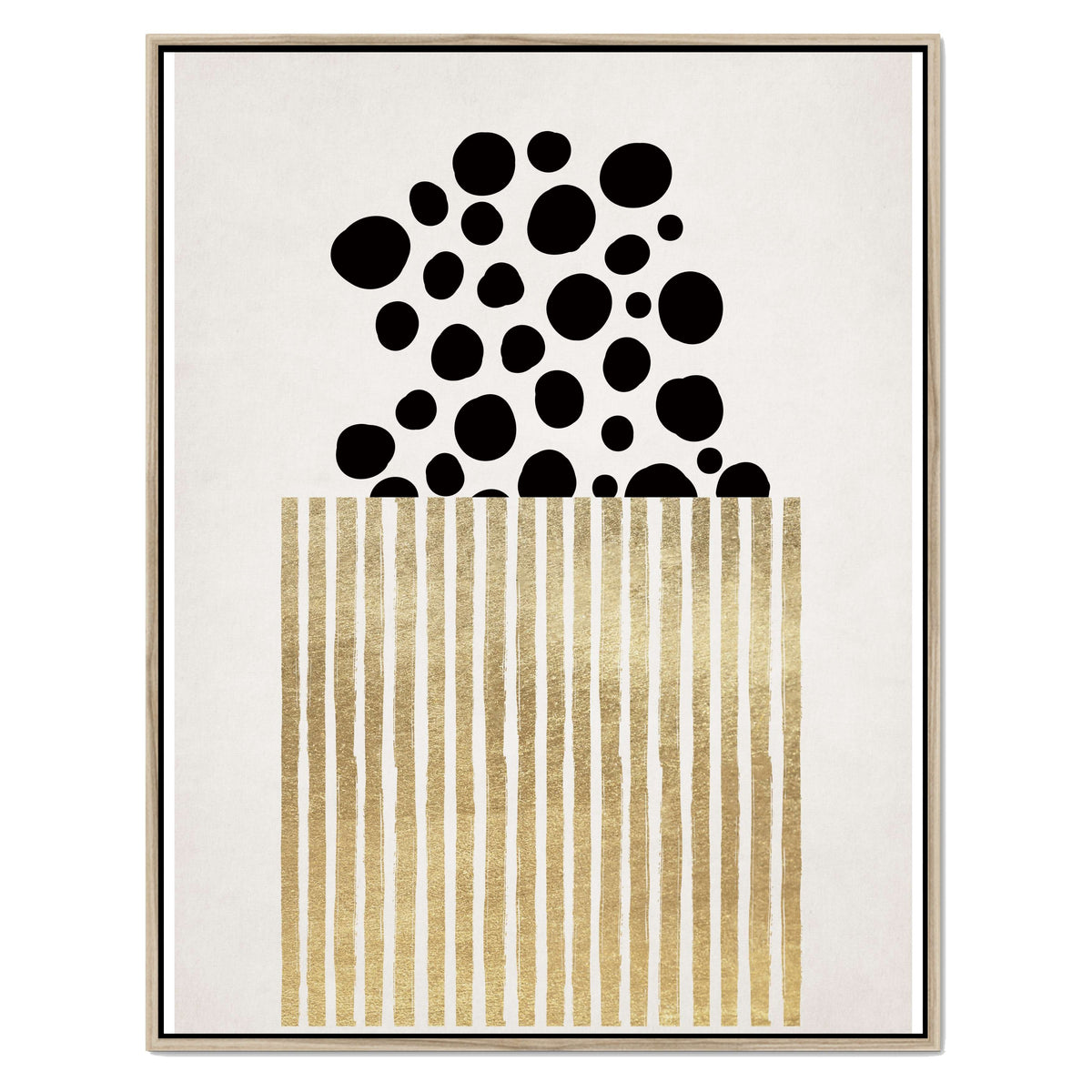 Mossley Curve Abstract Canvas Wall Art — gallery image 36
