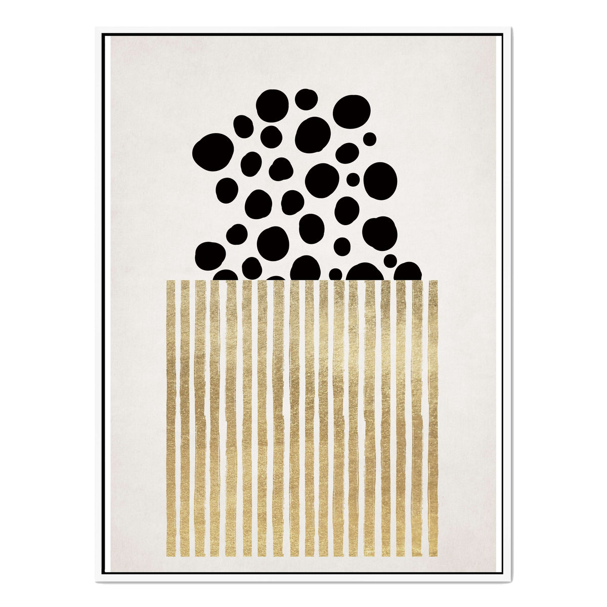 Mossley Curve Abstract Canvas Wall Art — gallery image 21