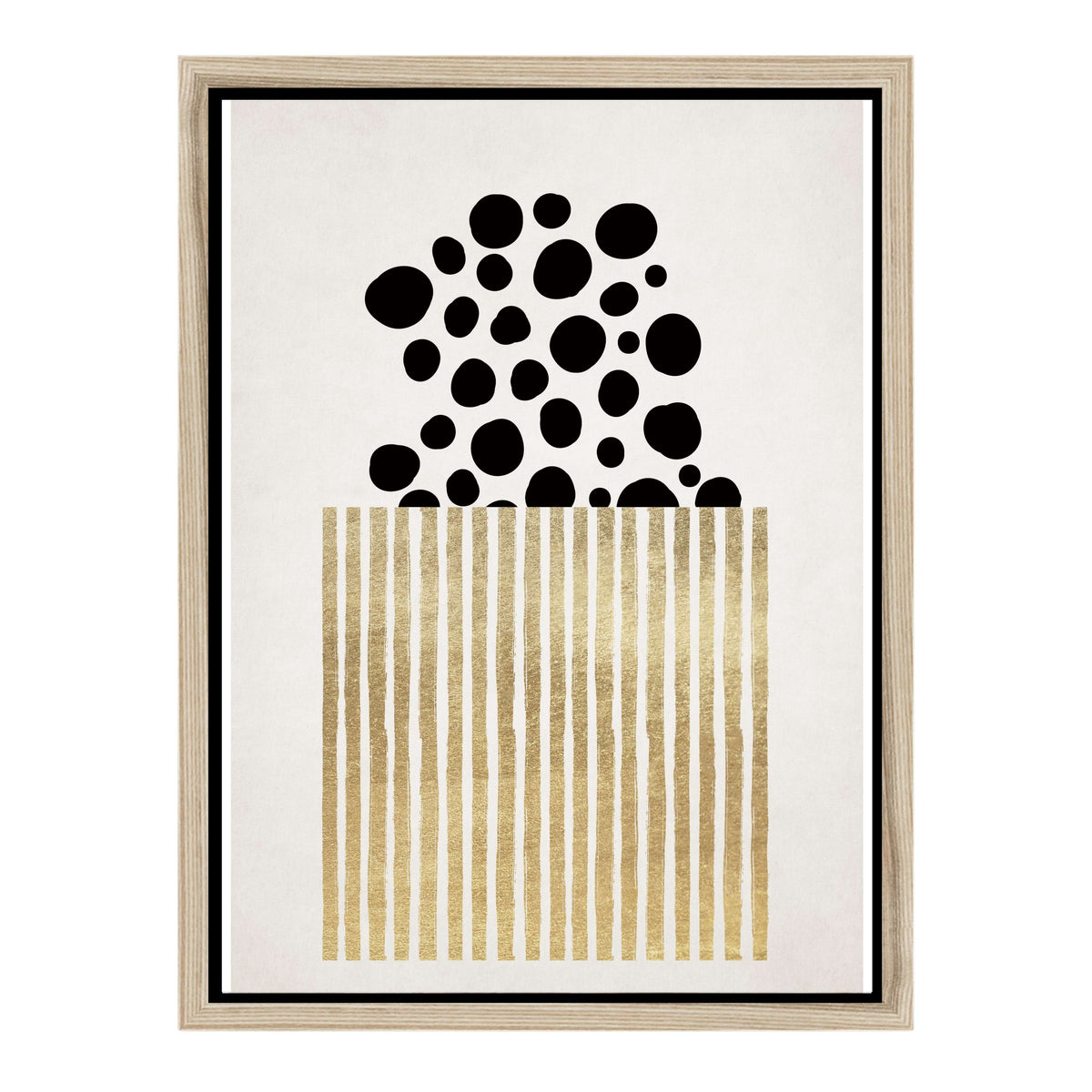 Mossley Curve Abstract Canvas Wall Art — gallery image 38
