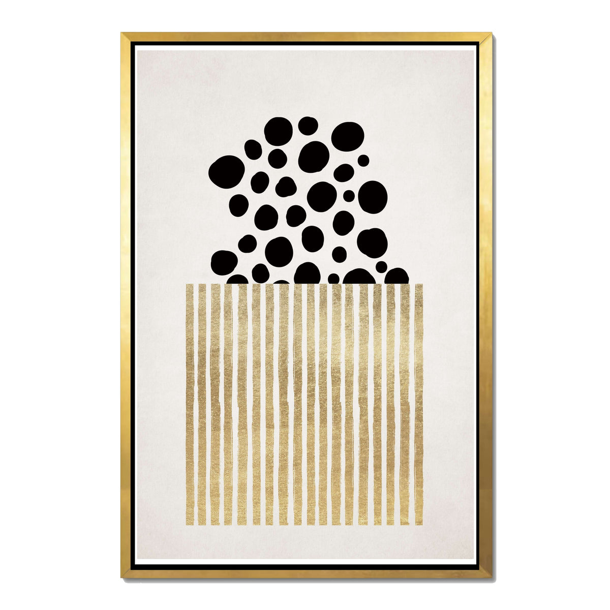 Mossley Curve Abstract Canvas Wall Art — gallery image 33