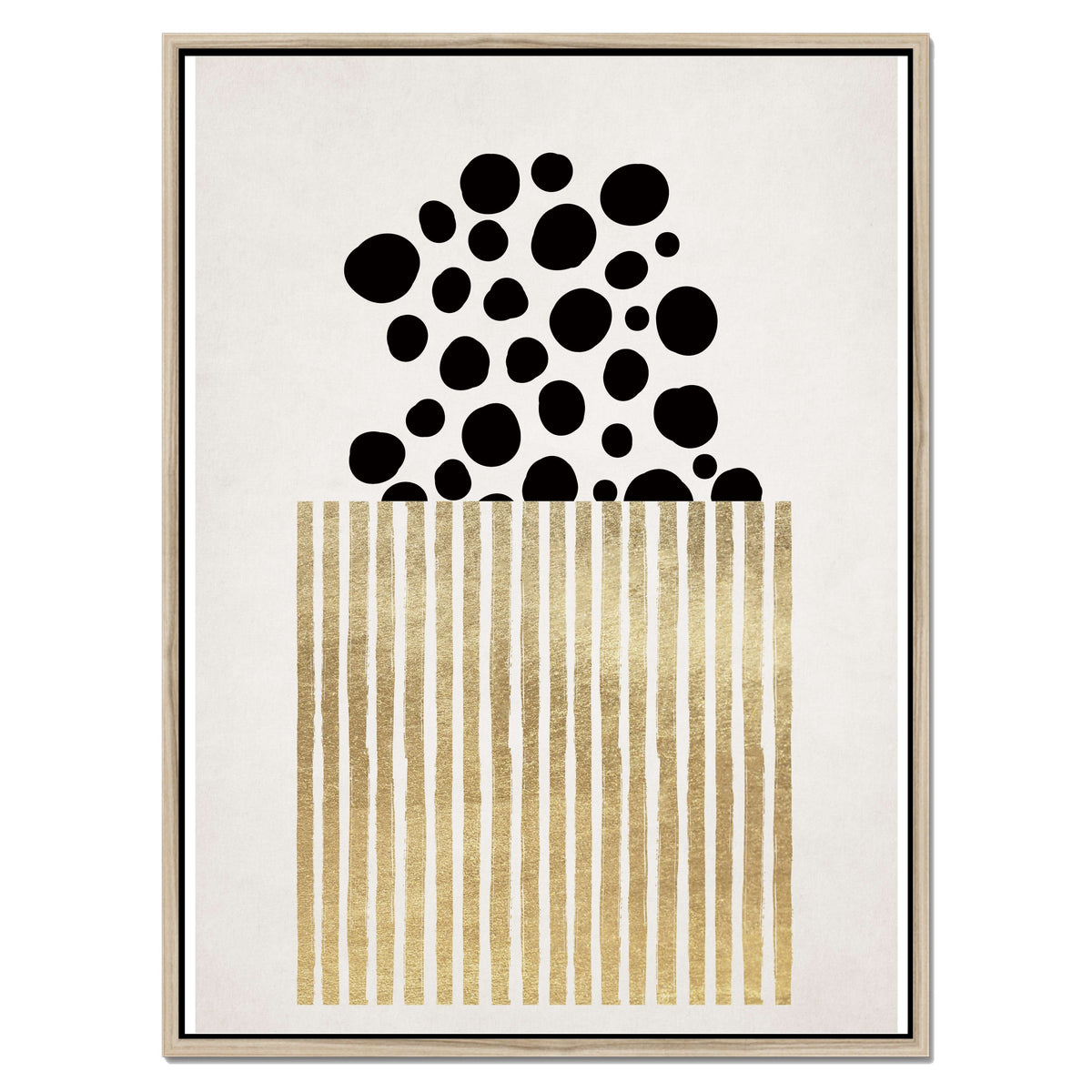 Mossley Curve Abstract Canvas Wall Art — gallery image 40
