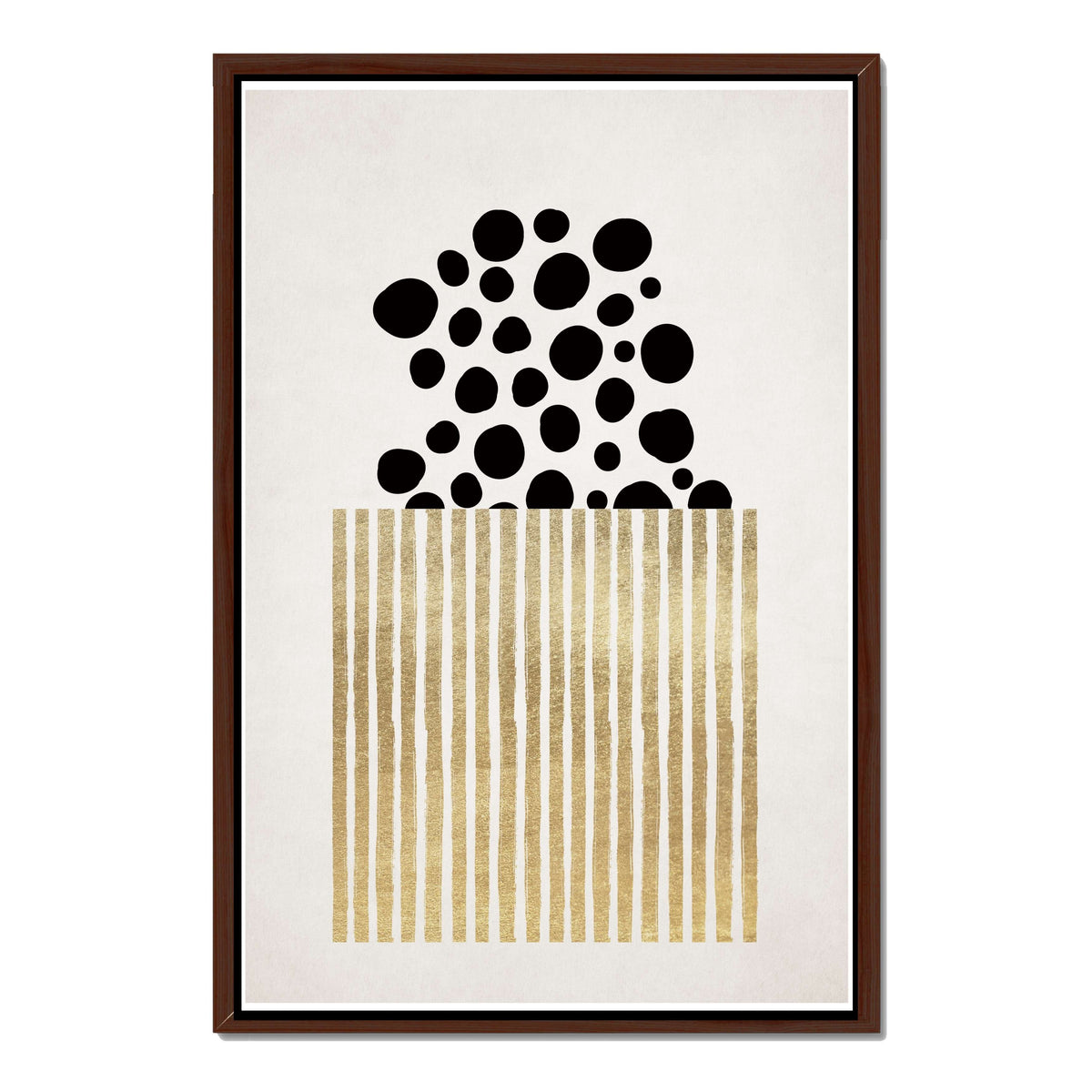 Mossley Curve Abstract Canvas Wall Art — gallery image 28