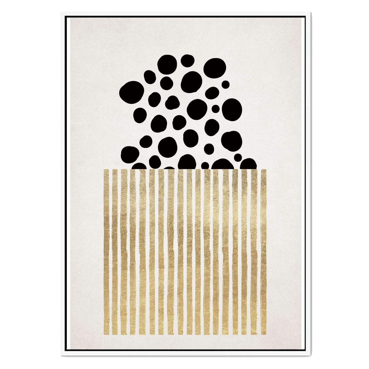 Mossley Curve Abstract Canvas Wall Art — gallery image 47