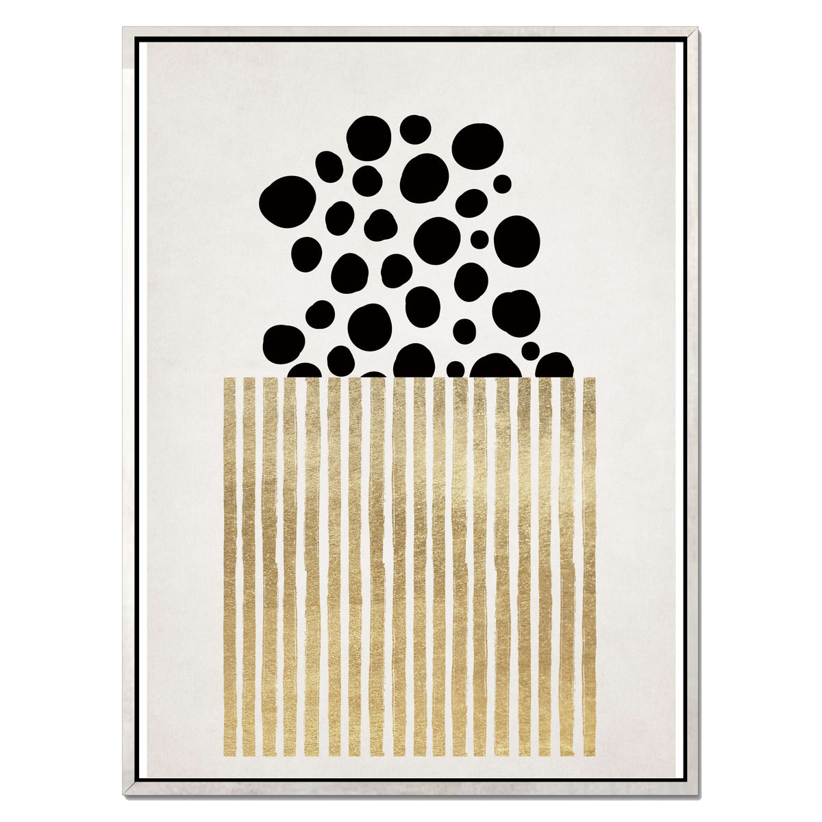 Mossley Curve Abstract Canvas Wall Art — gallery image 44