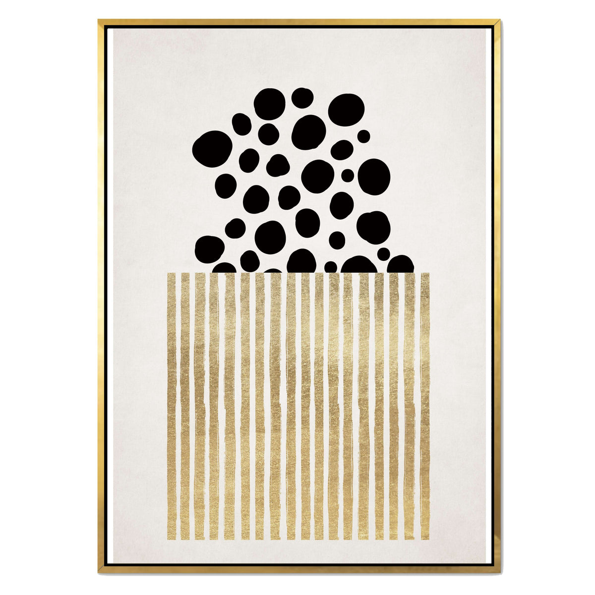 Mossley Curve Abstract Canvas Wall Art — gallery image 31