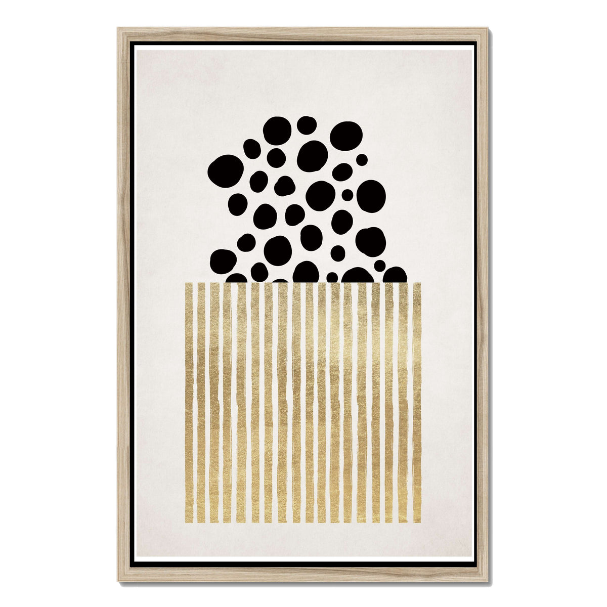 Mossley Curve Abstract Canvas Wall Art — gallery image 39