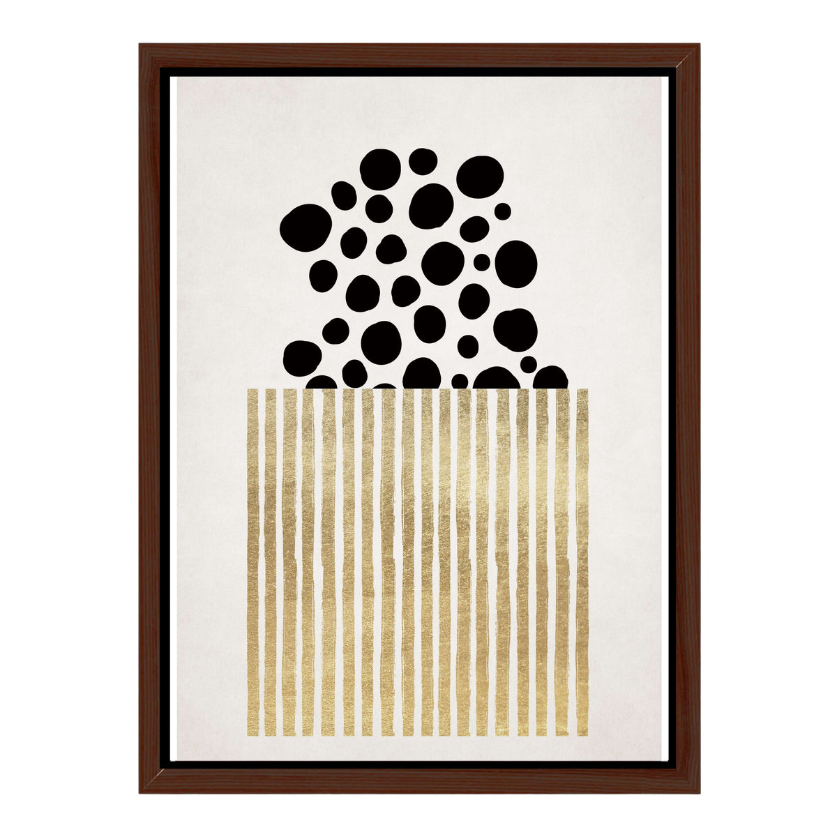 Mossley Curve Abstract Canvas Wall Art — gallery image 27