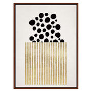 Mossley Curve Abstract Canvas Wall Art — gallery image 29