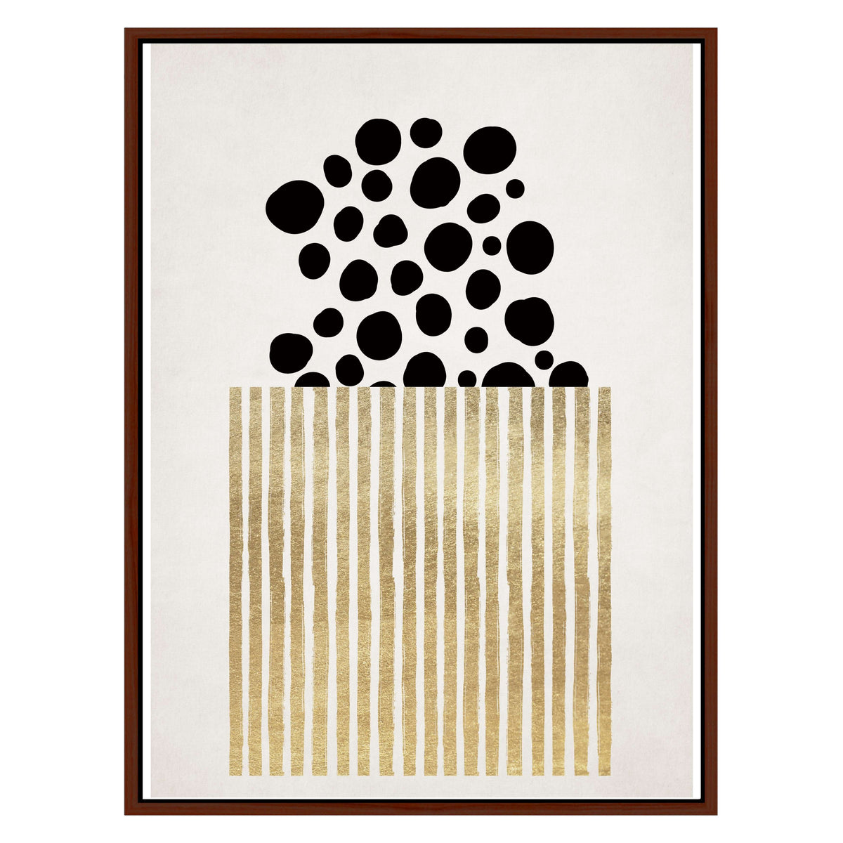 Mossley Curve Abstract Canvas Wall Art — gallery image 29