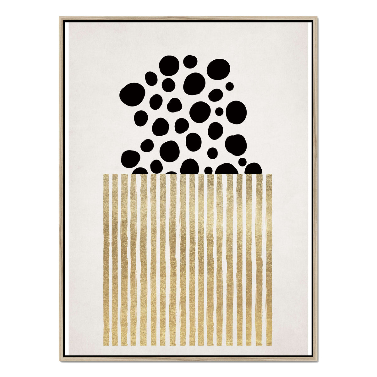 Mossley Curve Abstract Canvas Wall Art — gallery image 41