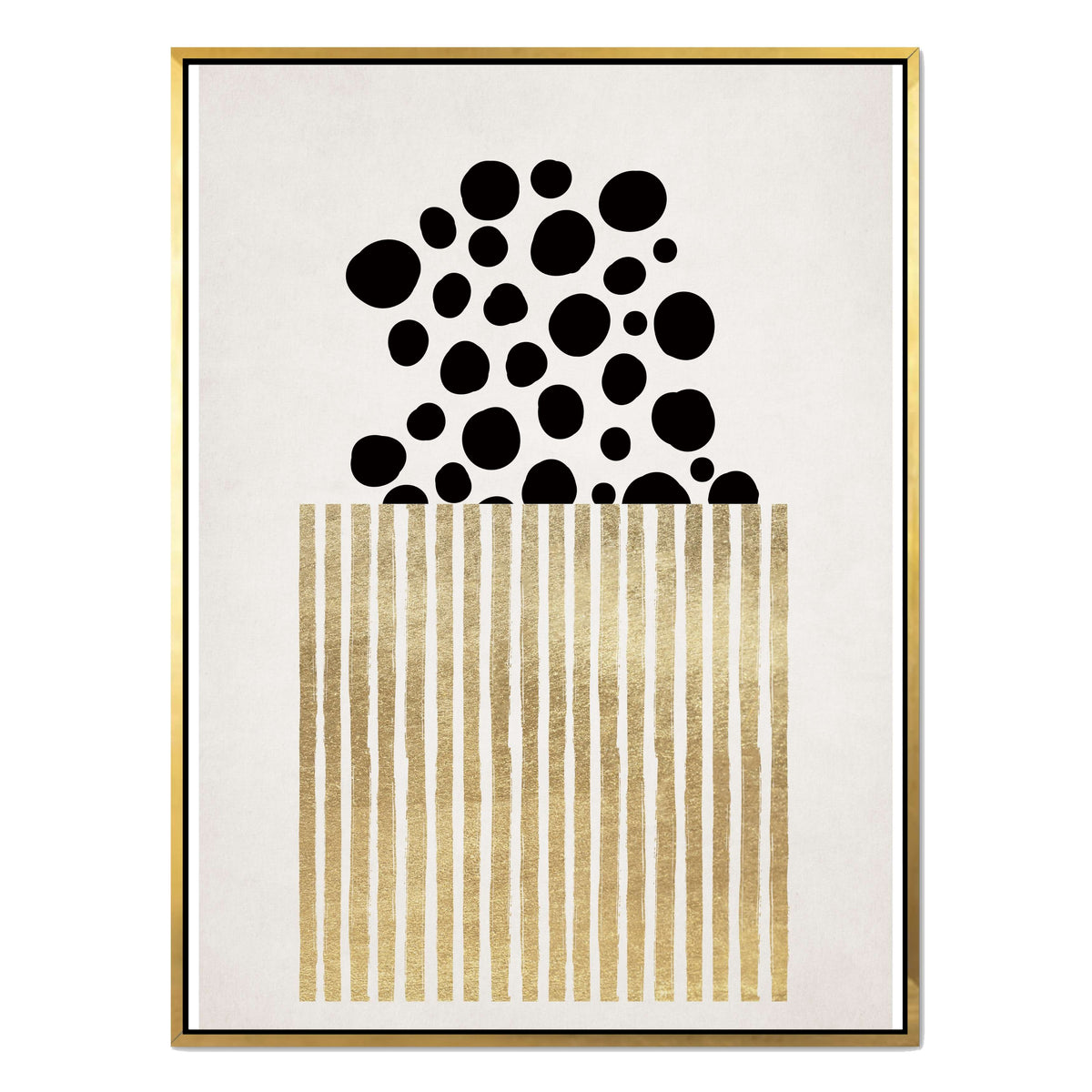 Mossley Curve Abstract Canvas Wall Art — gallery image 35