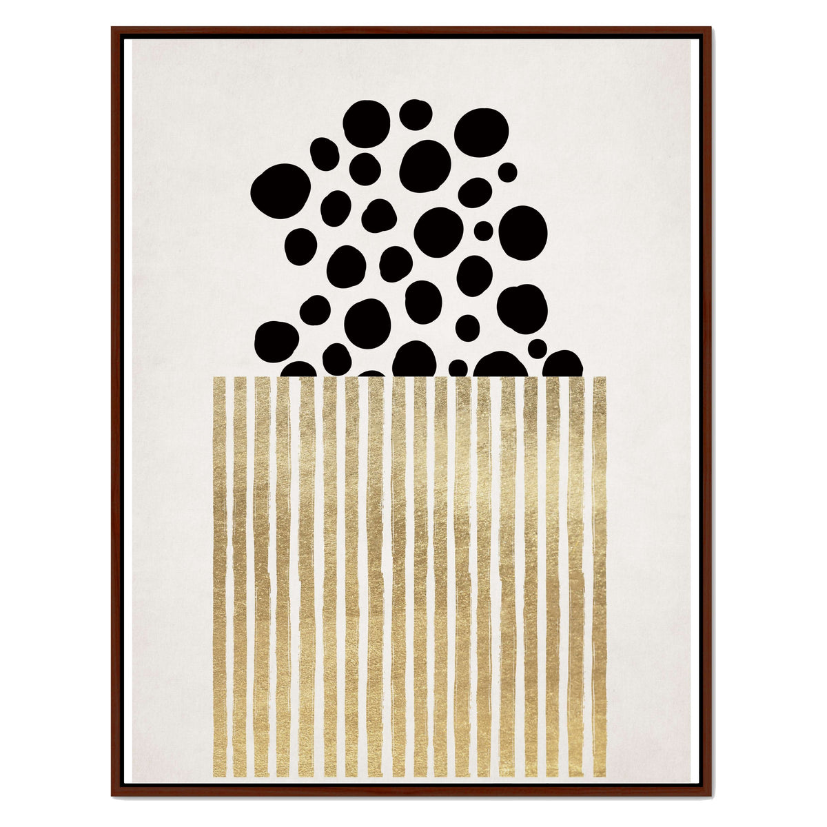 Mossley Curve Abstract Canvas Wall Art — gallery image 25