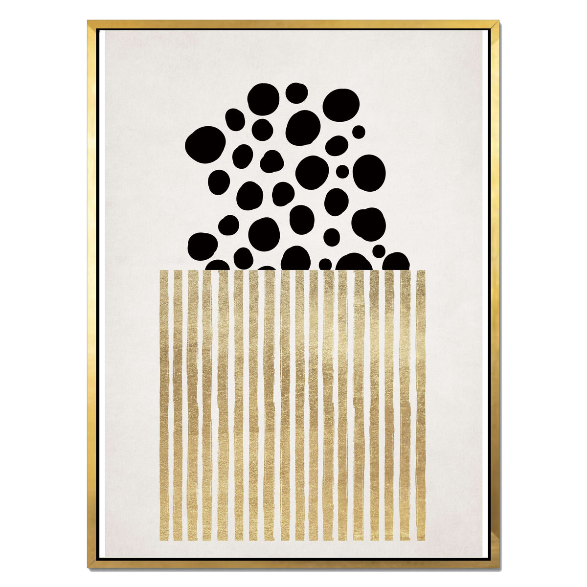 Mossley Curve Abstract Canvas Wall Art — gallery image 34