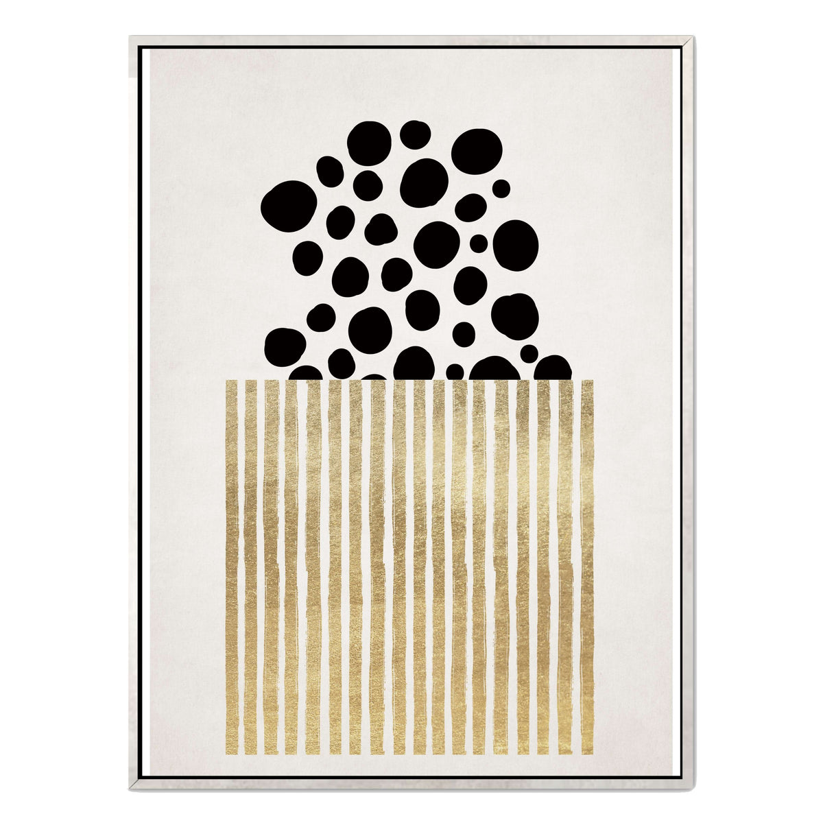 Mossley Curve Abstract Canvas Wall Art — gallery image 45