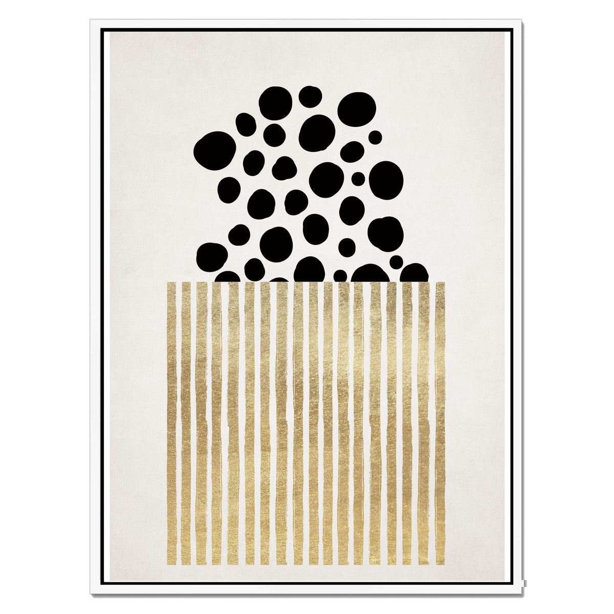 Mossley Curve Abstract Canvas Wall Art — gallery image 50