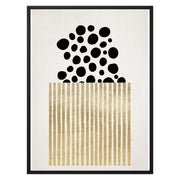 Mossley Curve Abstract Canvas Wall Art — gallery image 24