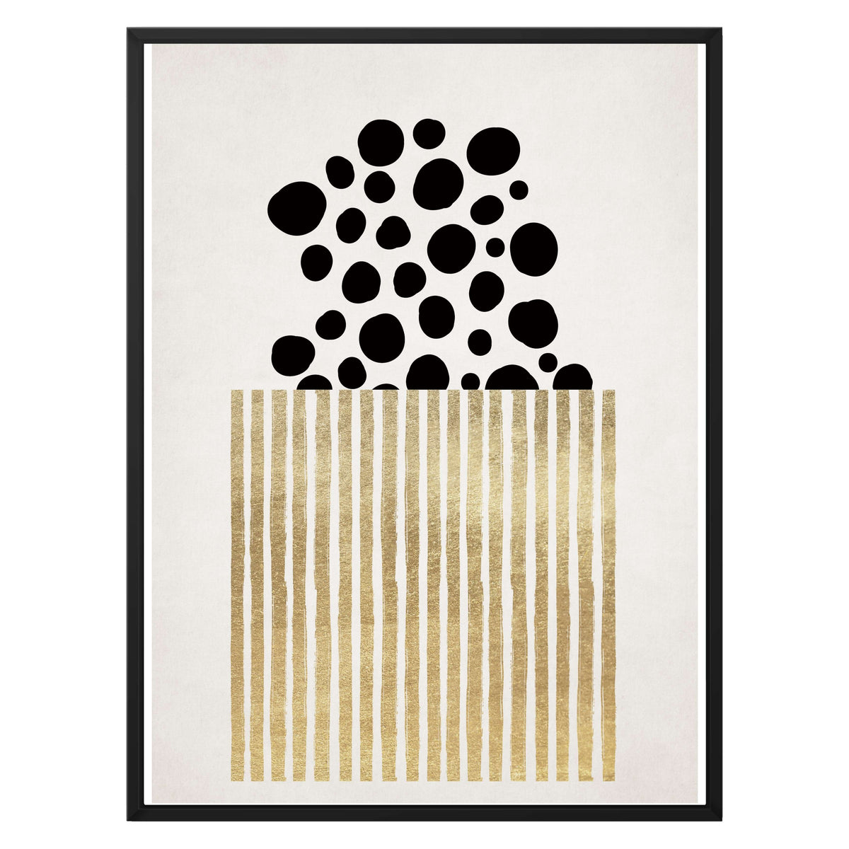 Mossley Curve Abstract Canvas Wall Art — gallery image 24